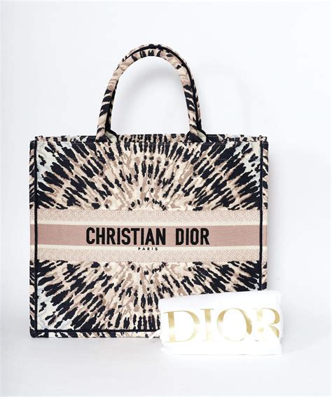 christian dior tie dye tote|christian dior book tote 2021.